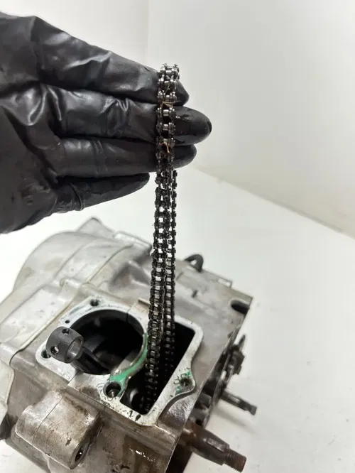 99 1999 Honda XR80R Xr 80 R OEM Engine Motor Crankcase Case Bottom End READ