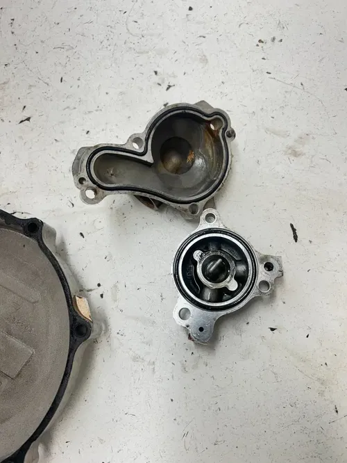 05 2005 Yamaha YFZ450R Yfz 450 r OEM Inner Outer Clutch Cover Case Cap Water Pum