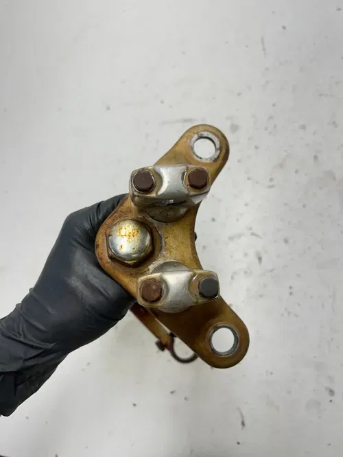 72 1972 Honda SL70 sl 70 OEM Triple Clamps Tree Steering Post READ