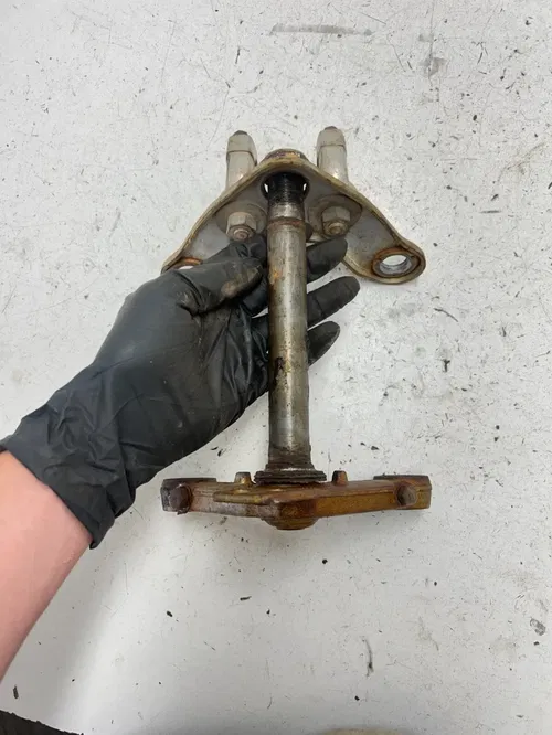 72 1972 Honda SL70 sl 70 OEM Triple Clamps Tree Steering Post READ