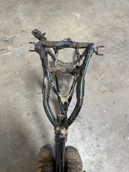 1977 77 Honda MR175 Mr 175 OEM Main Frame Chassis Body Assembly READ DESCRIPTION