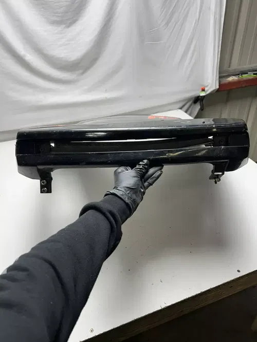 1985 85 YAMAHA PHAZER 480 PZ480 EJ OEM Hood Nose Cone Hinge Plastic Fender Front