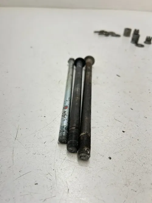 81 1981 Honda XR80 Xr 80 OEM LOT Axles Swing Arm Front Rear Pivot Bolt READ DESC