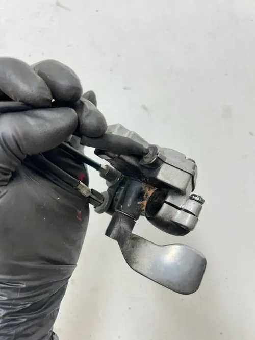 05 2005 Polaris Predator 90 2 Stroke OEM Brake Lever Cable Perch Thumb Throttle