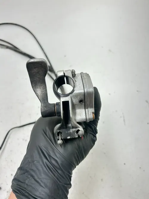 05 2005 Polaris Predator 90 2 Stroke OEM Brake Lever Cable Perch Thumb Throttle
