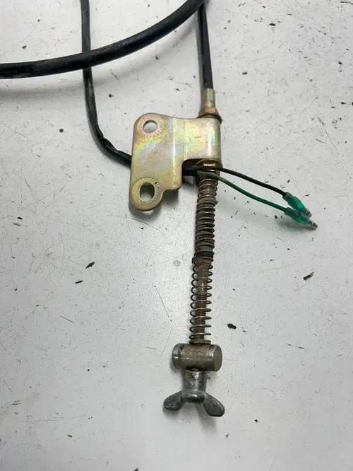 05 2005 Polaris Predator 90 2 Stroke OEM Brake Lever Cable Perch Thumb Throttle
