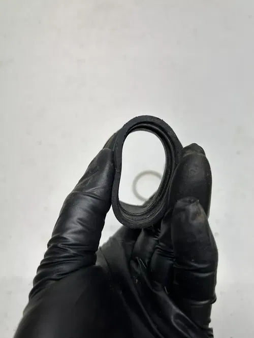 1990 90 Yamaha RT180 RT 180 rt OEM GOOD RUBBER! Air Box Intake Boot Clamps NICE3