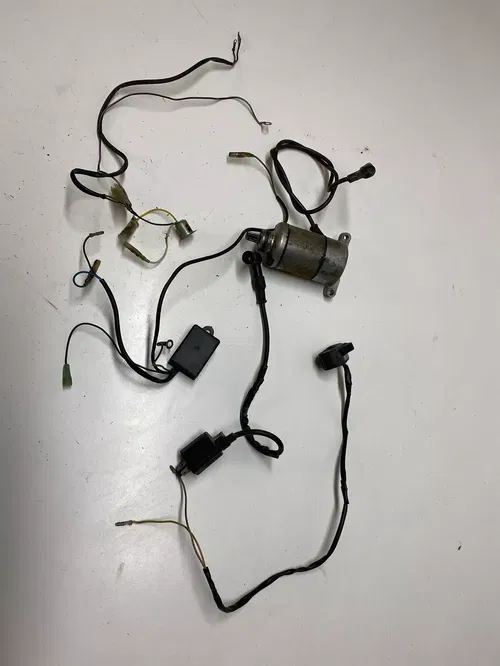 1983 83 SUZUKI QUADRUNNER 125 LT125 D WORKING Wiring Harness Loom ECU CDI