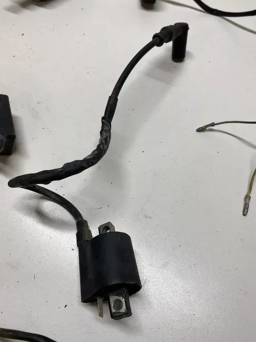 1983 83 SUZUKI QUADRUNNER 125 LT125 D WORKING Wiring Harness Loom ECU CDI