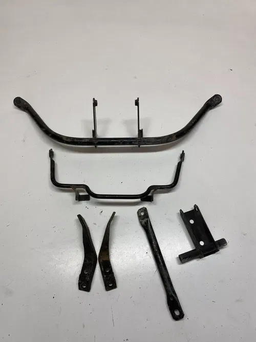 1983 83 SUZUKI QUADRUNNER 125 LT125 D Fender Mount Support Engine LOT Free Ship