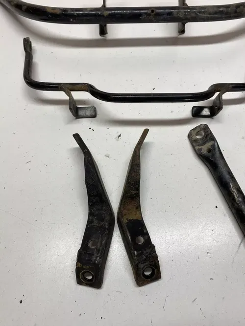 1983 83 SUZUKI QUADRUNNER 125 LT125 D Fender Mount Support Engine LOT Free Ship