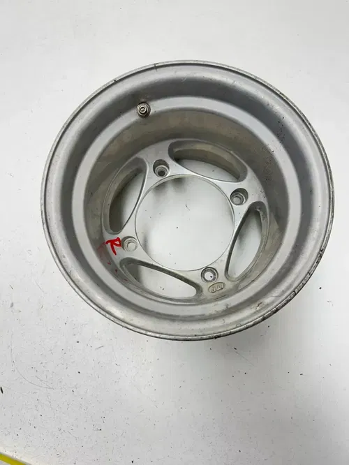 2006 06 Polaris Outlaw 500 ITP AFTERMARKET STRAIGHT Rear Back Wheel Rim 8 X 9.5