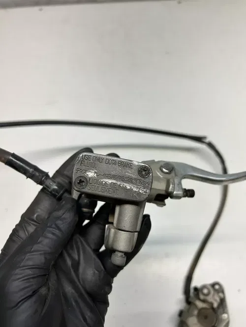 2000 HONDA CR250R cr 250 r OEM GOOD! Front Brake Caliper Master Cyl Line Lever