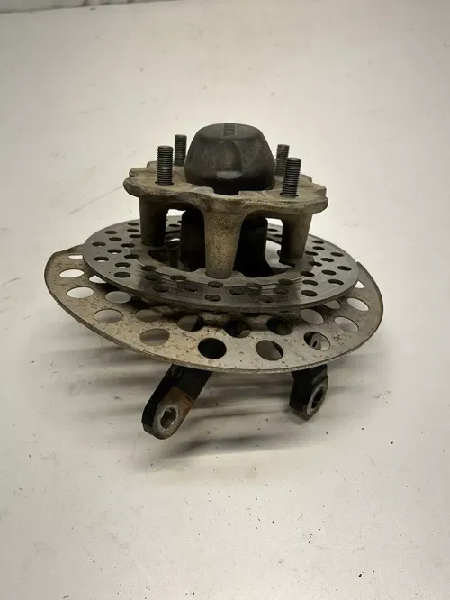 2005 05 Yamaha Bruin YFM 350 2X4 Front Left Hub Spindle Cap Brake Free Ship