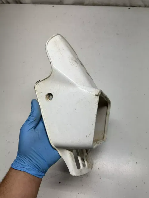 1996 96 Suzuki DR350SE DR 350 se OEM SCRATCHES! Headlight Mount Bucket Plastic