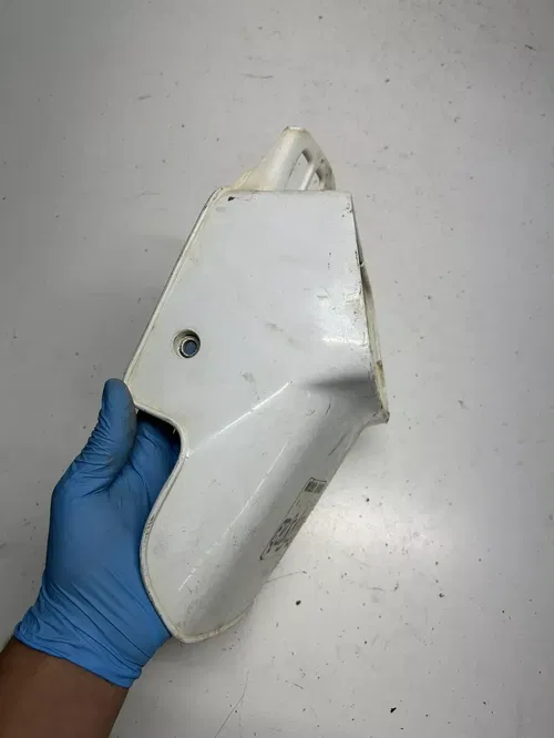 1996 96 Suzuki DR350SE DR 350 se OEM SCRATCHES! Headlight Mount Bucket Plastic