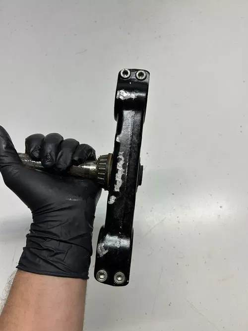 1984 84 Husqvarna Wr400 WR 400 OEM Lower Triple Clamp Tree Post Nut Free Ship