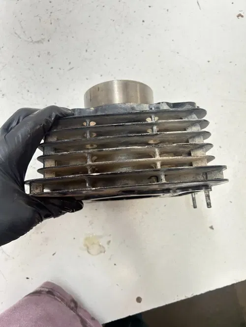 84 1984 Honda Xr 500 R Xr500r OEM Cyl Cylinder Jug Sleeve Piston READ