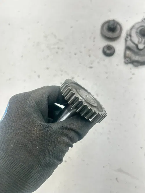 02 2002 Polaris Sportsman 90 2 Stroke OEM Transmission Trans Shaft Gear Cover