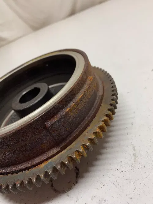 2004 04 Polaris ATP 500 4x4 atp LOT Flywheel Fly Wheel Nut Washer GOOD!
