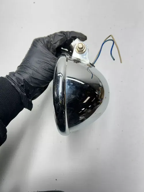 1961 61 Harley XLCH Sportster 883 Ironhead OEM Head Light Headlight Cover Bracke