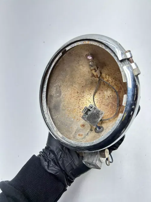 1961 61 Harley XLCH Sportster 883 Ironhead OEM Head Light Headlight Cover Bracke
