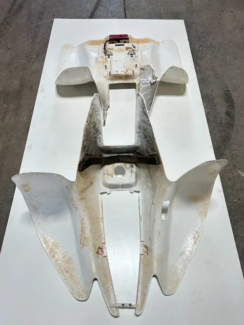 01 2001 Polaris Trailblazer 250 2X4 OEM Front Rear Fender Plastics Body READ