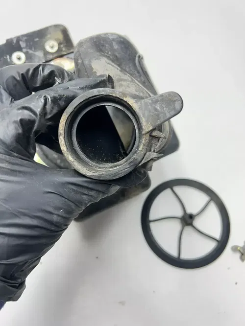 1994 94 Honda CR80R Cr 80 r OEM Airbox Air Box Intake Boot Rubber Filter Cage