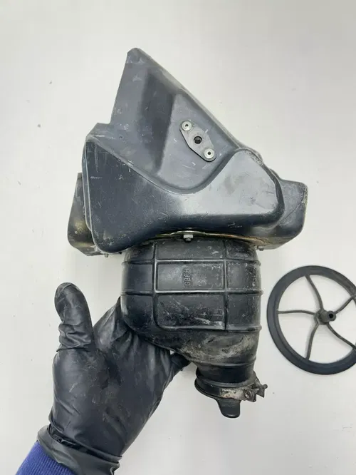 1994 94 Honda CR80R Cr 80 r OEM Airbox Air Box Intake Boot Rubber Filter Cage