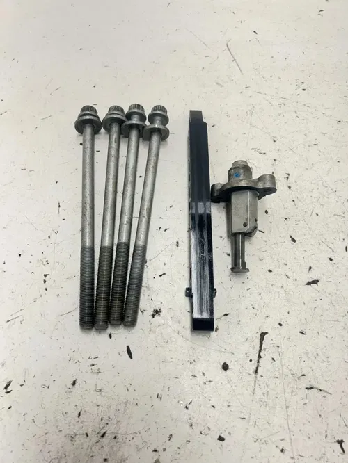 02 2002 Polaris Sportsman 500 H.O. 4x4 OEM Cam Chain Guide Head Stud Bolts Tensi