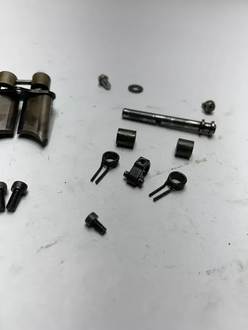 06 2006 Suzuki rm85 RM 85 OEM GOOD! Power Valve Powervalve Assembly Flap Rod