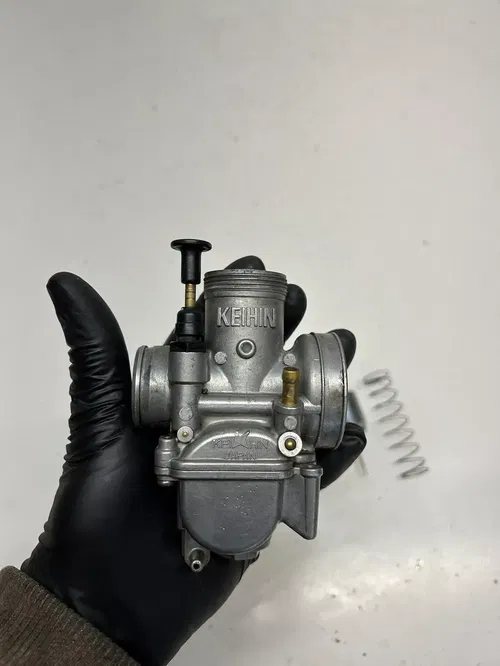 2001 01 Honda Cr80rb CR 80 RB OEM Carb Carburetor Bowl Float Jet Slide Cap