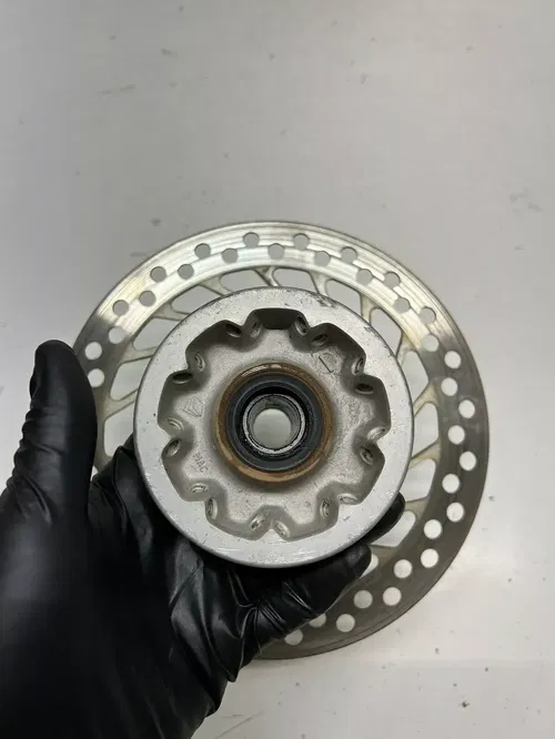 2002 02 Honda Cr250r CR 250 R OEM Front Wheel Hub Disc Brake Rotor Free Ship