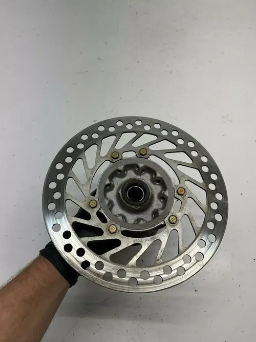 2002 02 Honda Cr250r CR 250 R OEM Front Wheel Hub Disc Brake Rotor Free Ship