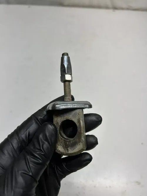 1982 82 HARLEY SHOVELHEAD LOWRIDER STURGIS FXB OEM Rear Back Belt Adjuster Block
