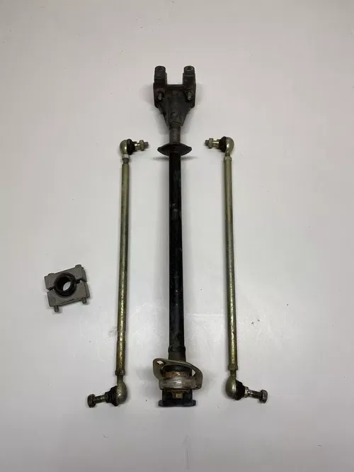 04 Arctic Cat 650 4x4 FIS V2 Steering Shaft Tie Rod & Ends With Steering Mount