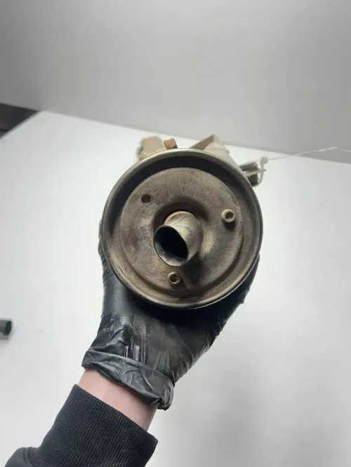05 2005 Yamaha Kodiak 450 IRS 4x4 OEM TIGHT! Exhaust Pipe Muffler Silencer Baffl