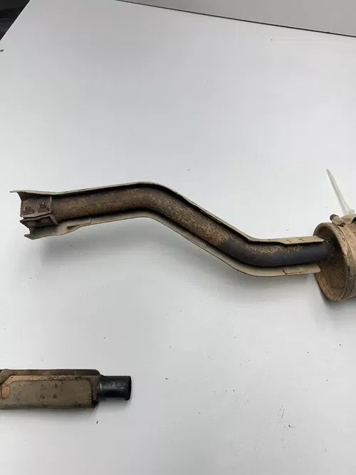 05 2005 Yamaha Kodiak 450 IRS 4x4 OEM TIGHT! Exhaust Pipe Muffler Silencer Baffl