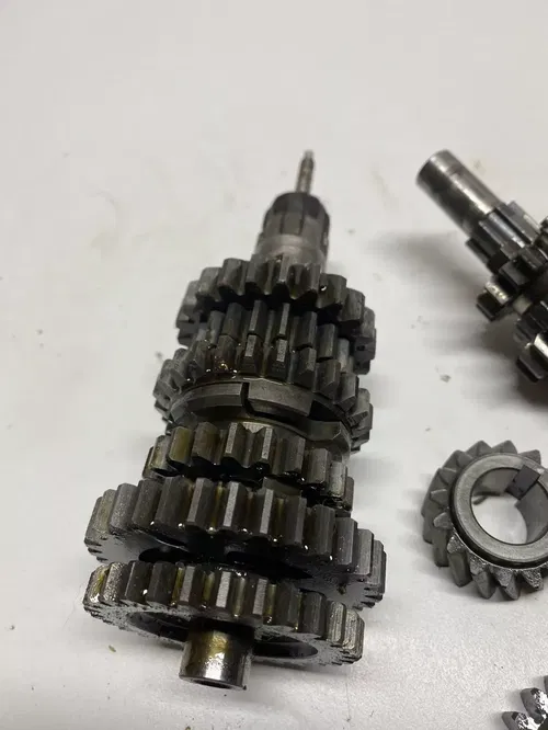 1974 74 Suzuki 125 RV TRACKER RV125 Used Engine Transmission Trans Boots Fork