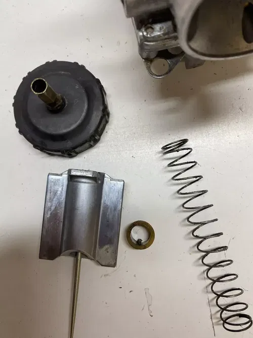 1996 96 KTM 300EXC 300 exc Carb Carburetor Bowl Float Jet Slide DAMAGE!