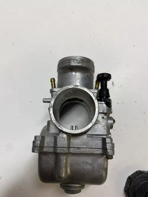 1996 96 KTM 300EXC 300 exc Carb Carburetor Bowl Float Jet Slide DAMAGE!