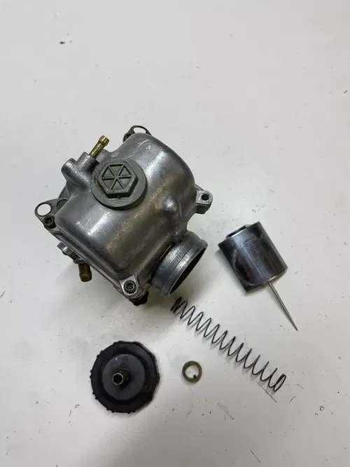 1996 96 KTM 300EXC 300 exc Carb Carburetor Bowl Float Jet Slide DAMAGE!