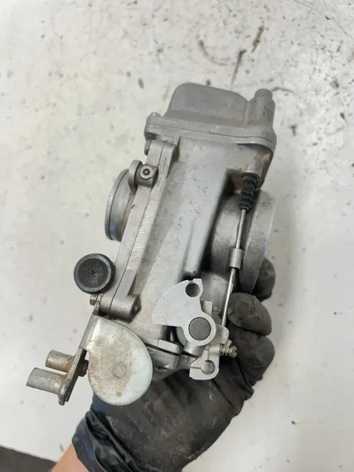 05 2005 Yamaha YFZ450R Yfz 450 r MIKUNI Carburetor Carb Body Bowl Float Slide ￼