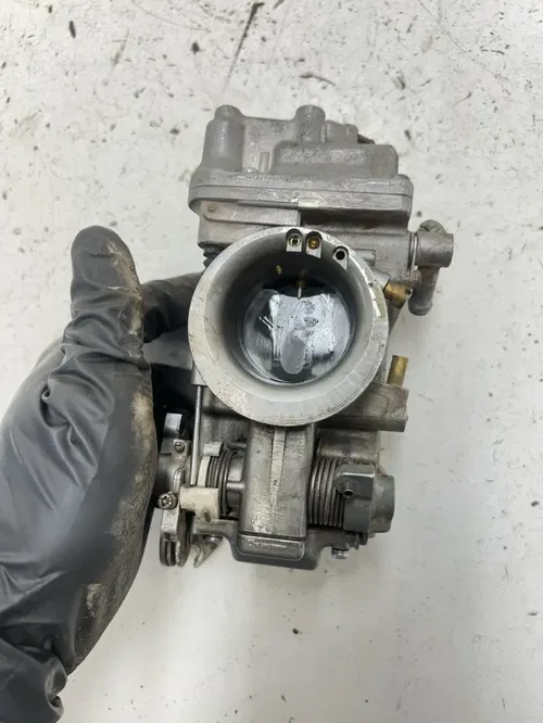 05 2005 Yamaha YFZ450R Yfz 450 r MIKUNI Carburetor Carb Body Bowl Float Slide ￼