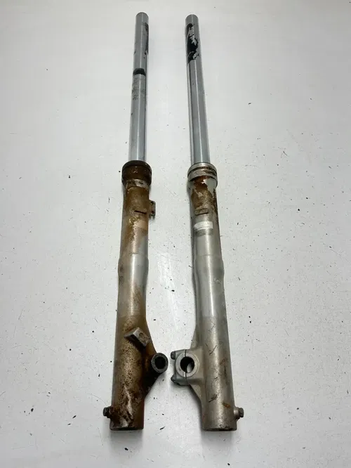 86 1986 Honda XL250R Xl 250 R OEM Front Fork Forks Suspension Shock Tube READ DE