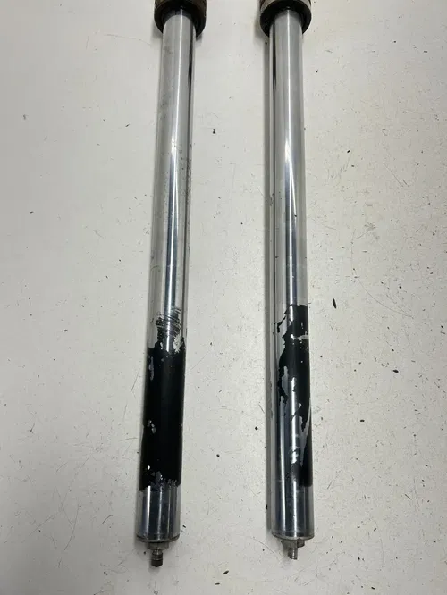 86 1986 Honda XL250R Xl 250 R OEM Front Fork Forks Suspension Shock Tube READ DE