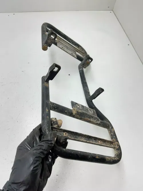 04 2004 Arctic Cat 90 Y-12 2 Stroke 2x4 OEM Foot Pegs Panel Support Guard L R