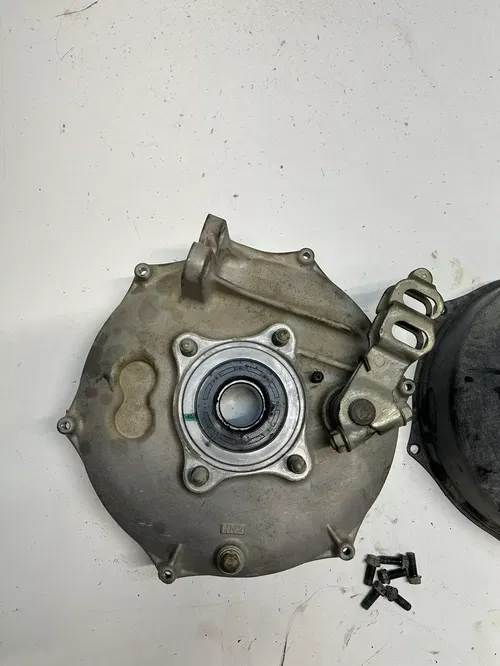 2002 02 Honda TRX500 FA2 4x4 Foreman Rubicon NICE! Rear Back Brake Plate Cover