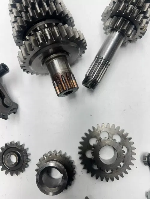 2006 06 KTM 250SXF 250 SX-F sxf OEM Transmission Trans Shift Forks Gear Drum Sha