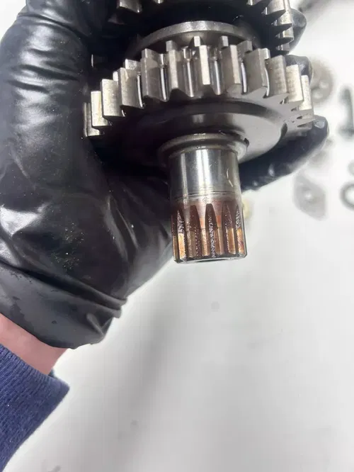 2006 06 KTM 250SXF 250 SX-F sxf OEM Transmission Trans Shift Forks Gear Drum Sha